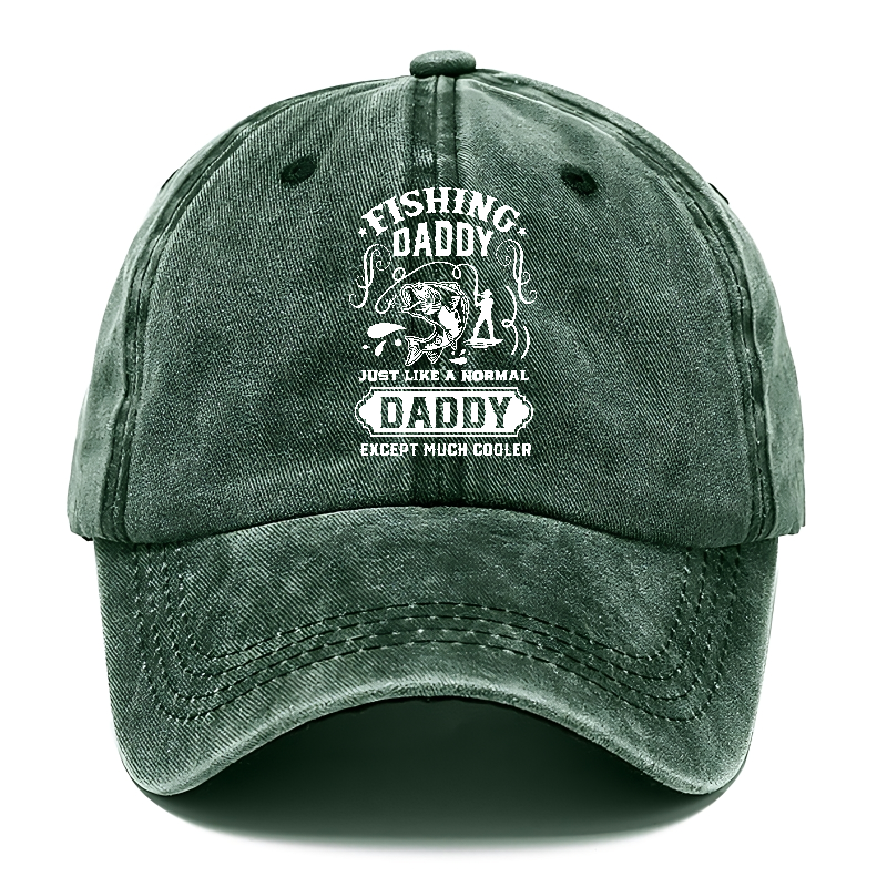 Fishing daddy just like a normal daddy except much cooler Hat