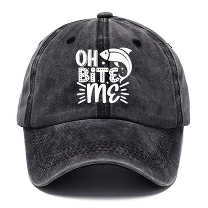 oh bite me Hat