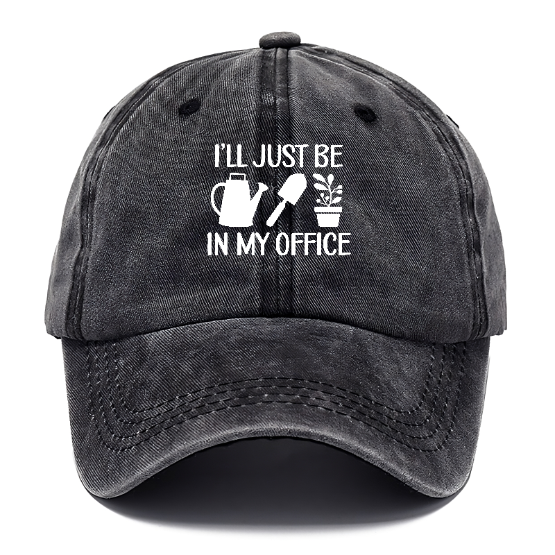 i'll just be in my office Hat