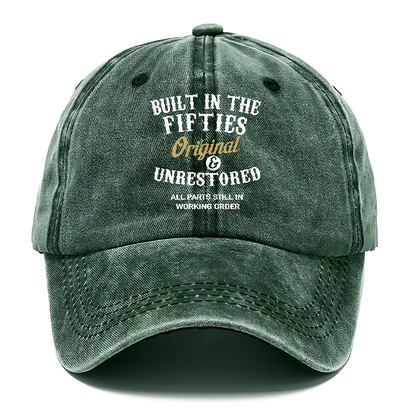 build in the fifties original unrestored all parts still in working order Hat