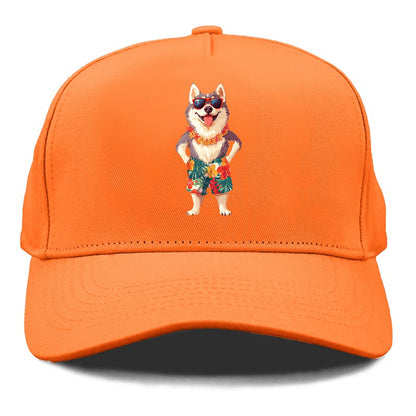 Aloha Husky Tropical Vibes Hat