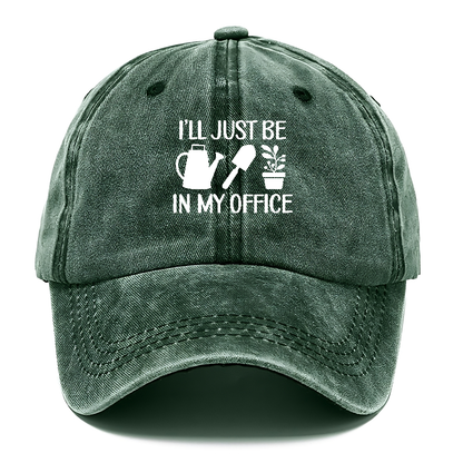 i'll just be in my office Hat