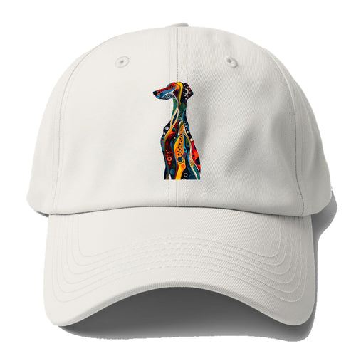 Vibrant Canine Elegance Baseball Cap