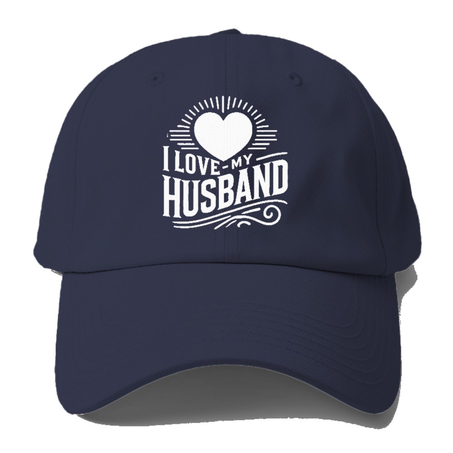 i love my husband Hat