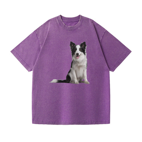 Border Collie Vintage T-shirt