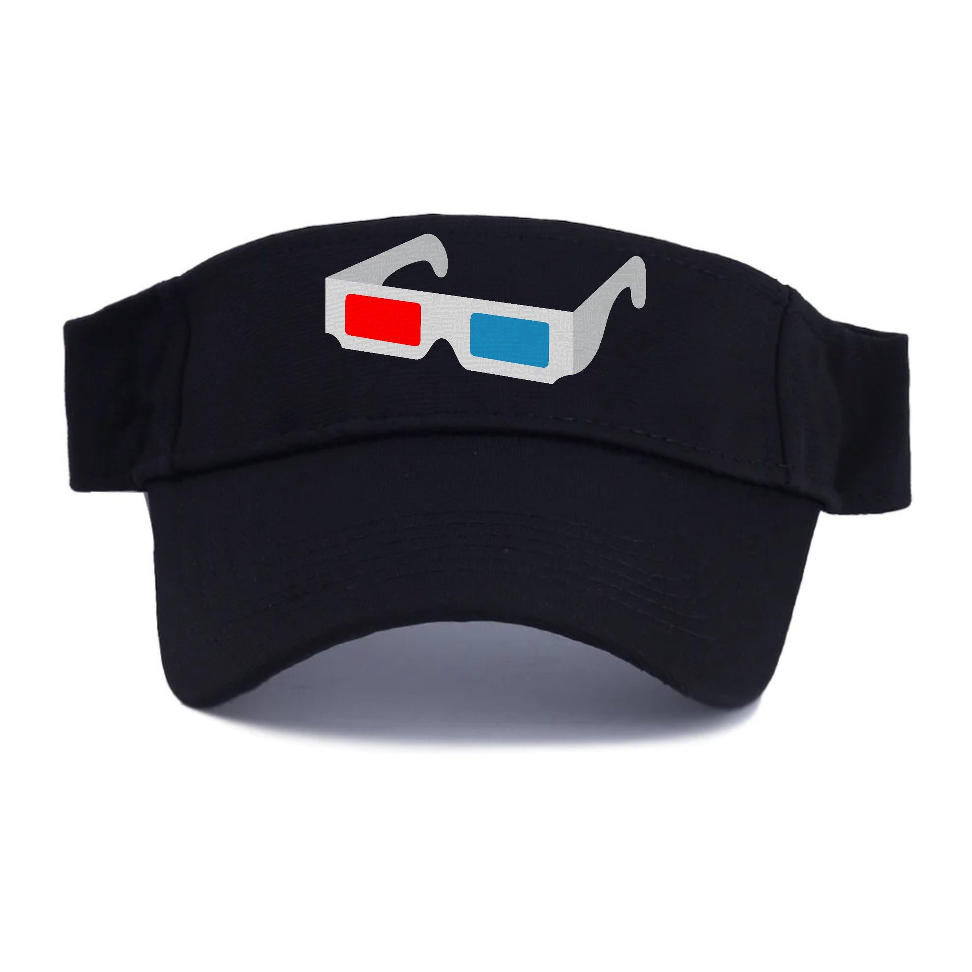 Retro 80s 3D Glasses Hat