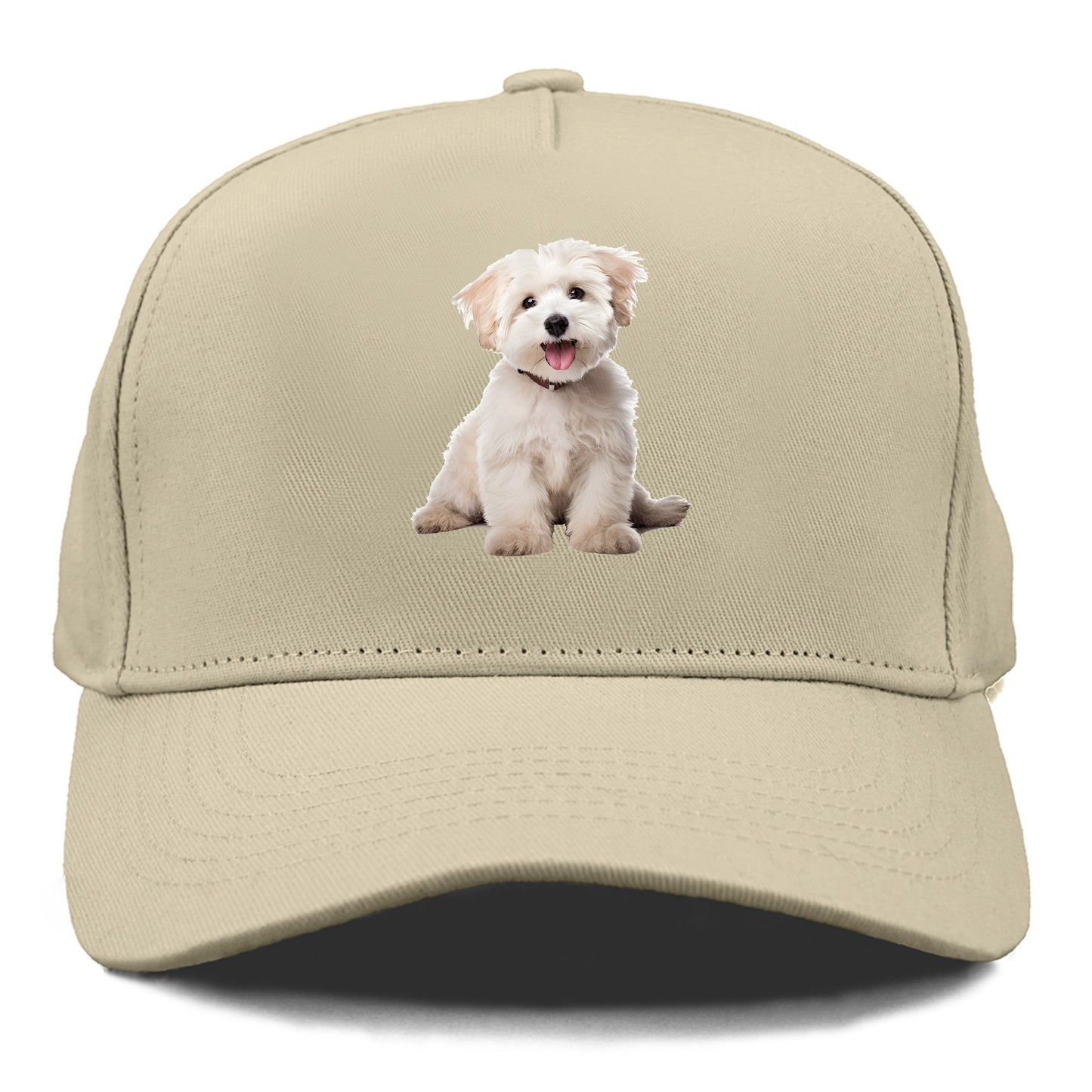 Adorable white puppy Hat