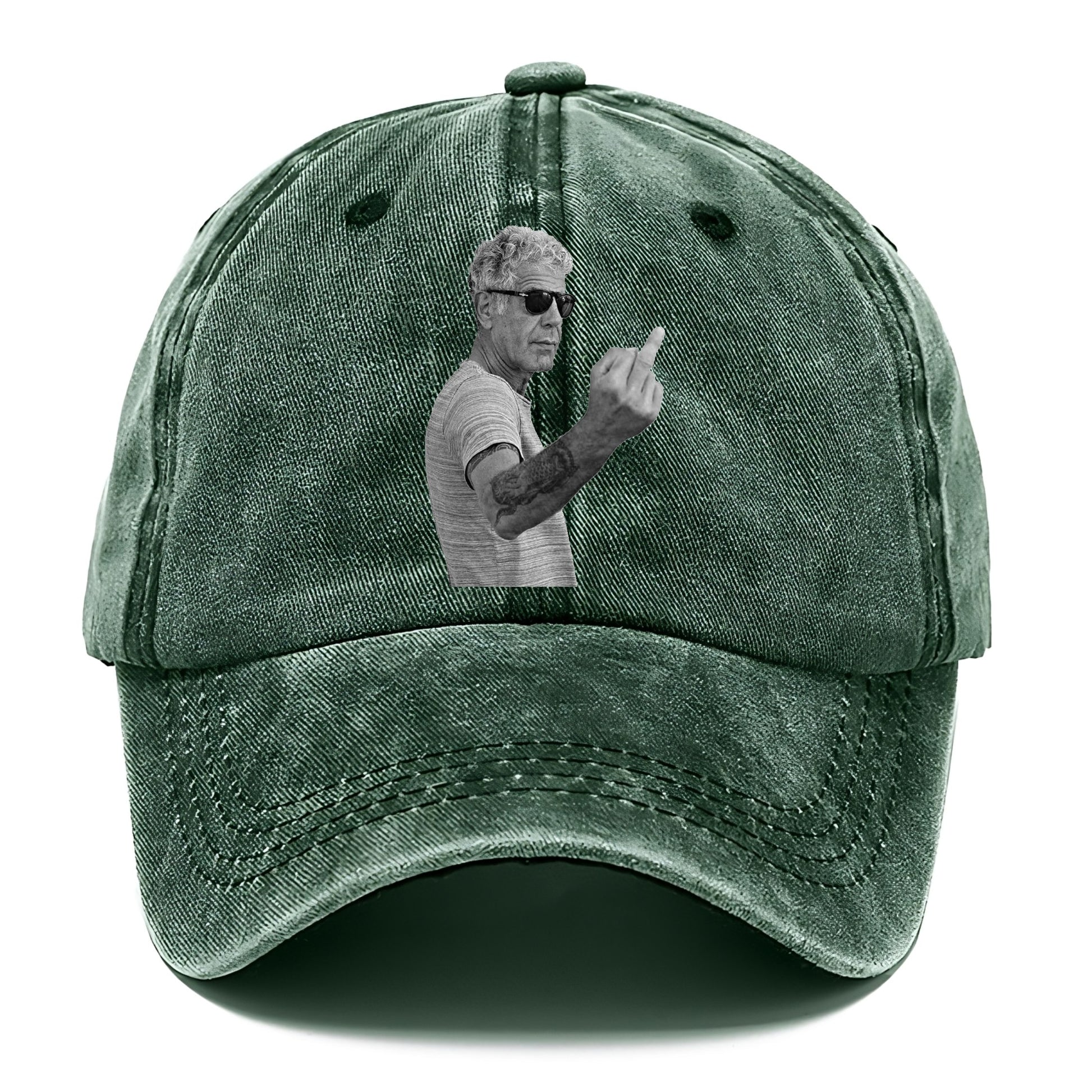 Anthony Bourdain Middle Finger Hat