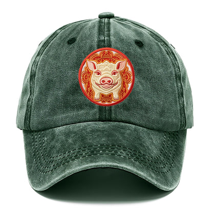 lucky pig Hat