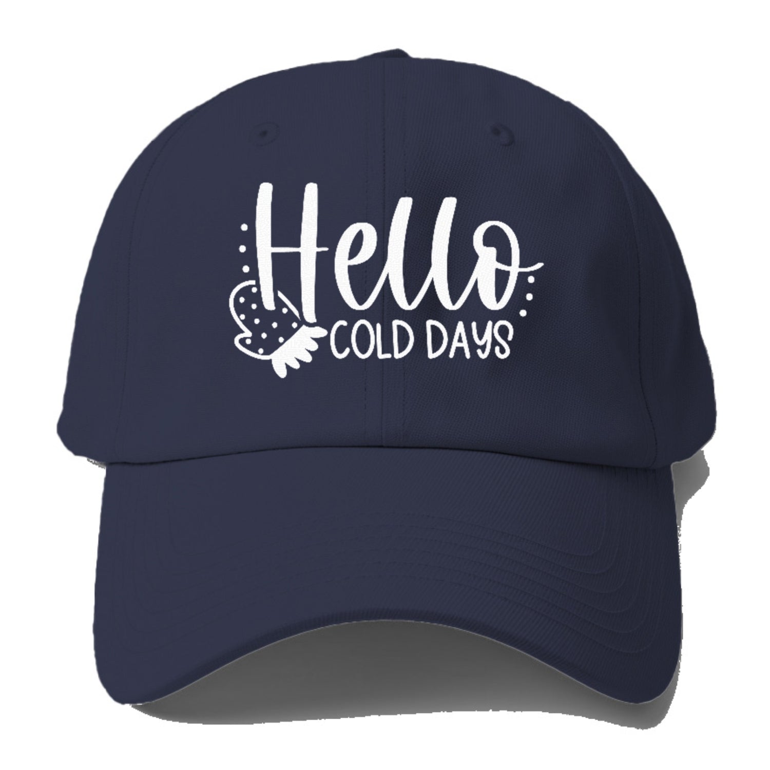 hello cold days Hat