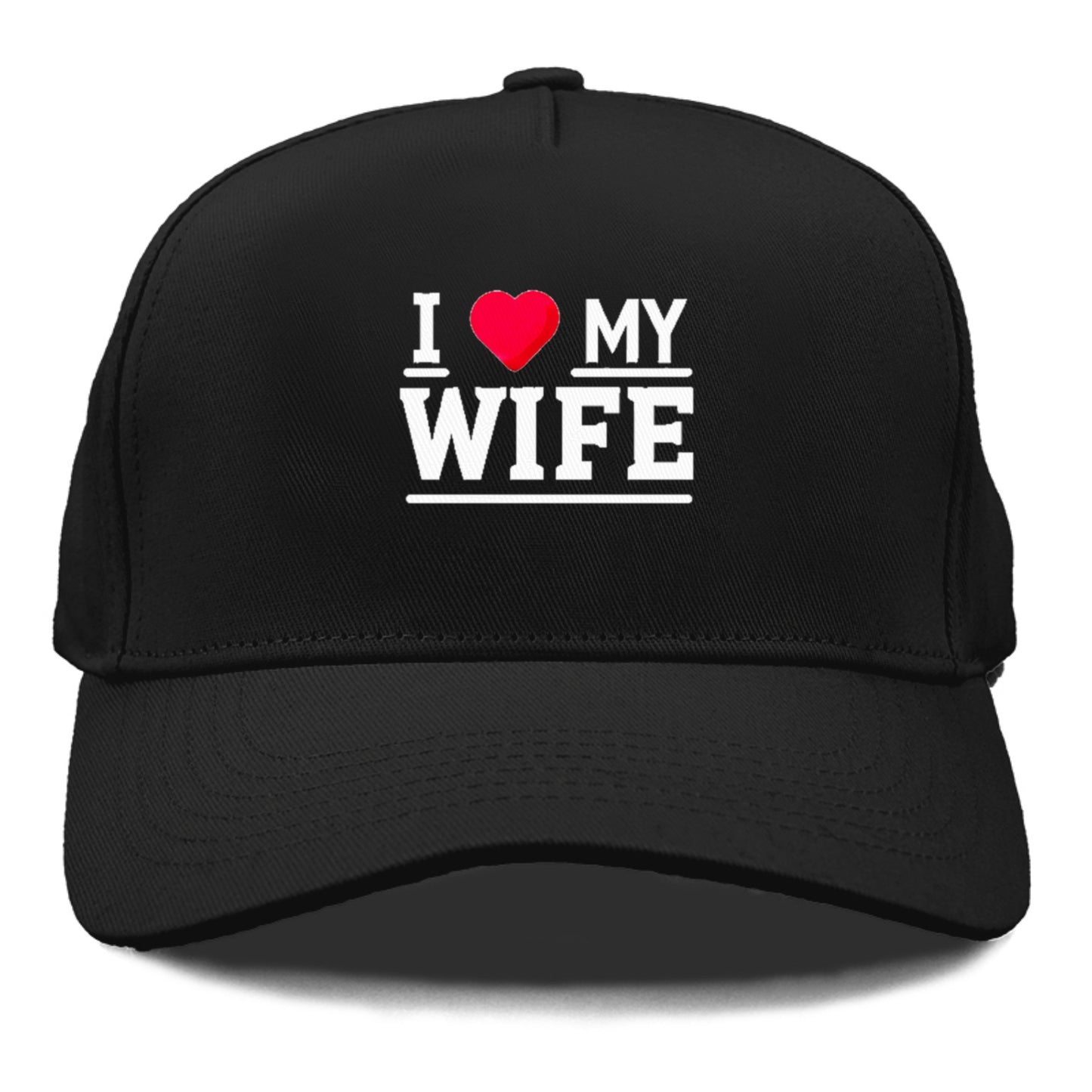 i love my wife Hat