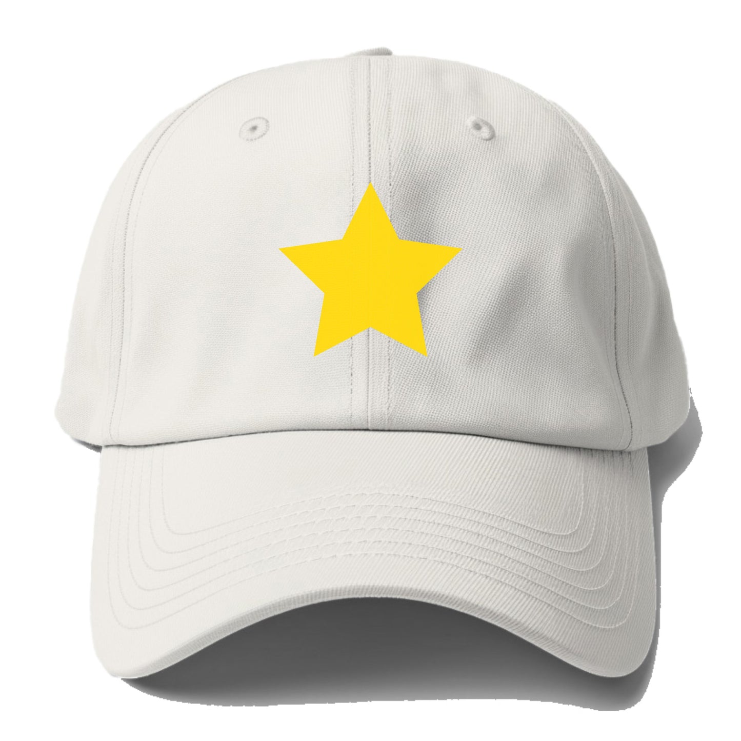 Retro 80s Star Yellow Hat