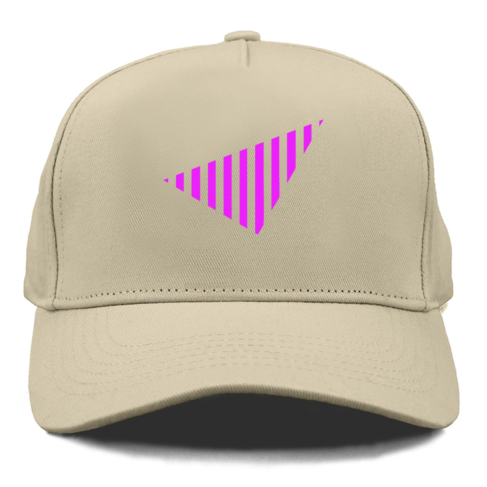 Retro 80s Triangle Purple Hat