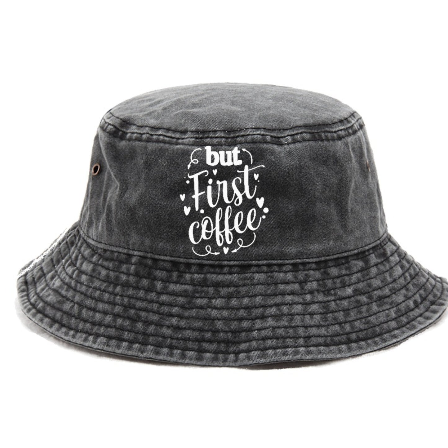 Caffeine Craze: Fuel Your Day with 'But First, Coffee' Hat