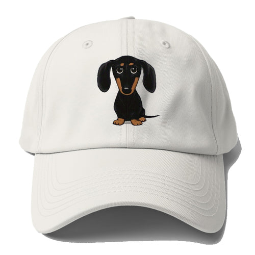 Retro Dachshund Baseball Cap For Big Heads