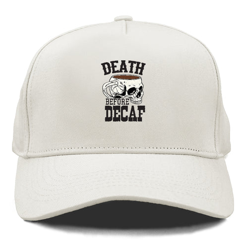Deadth Before Decaf Cap