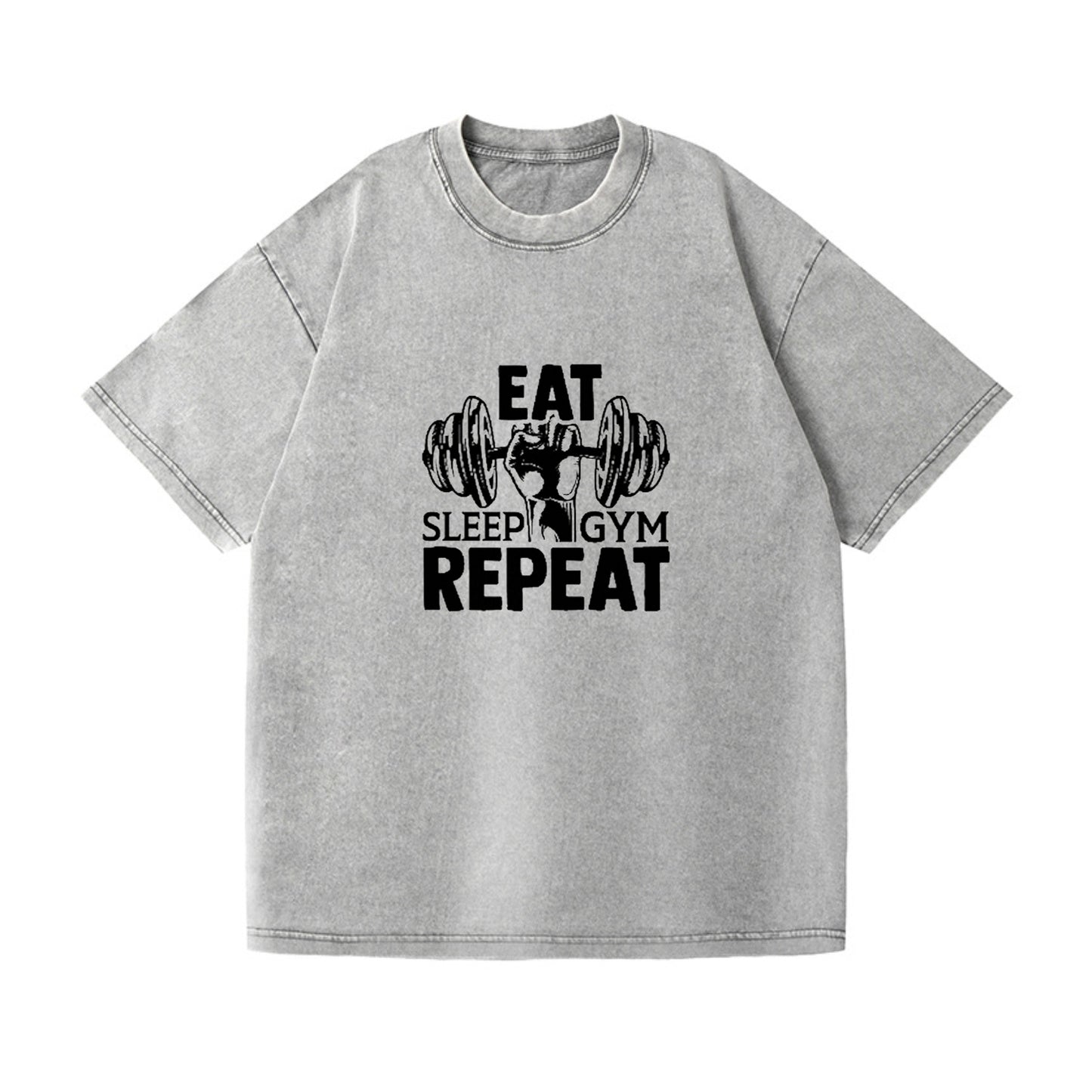 eat sleep gym repeat Hat