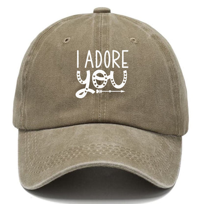 i adore you Hat