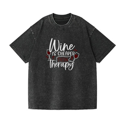 wine is cheaper than therapy Hat