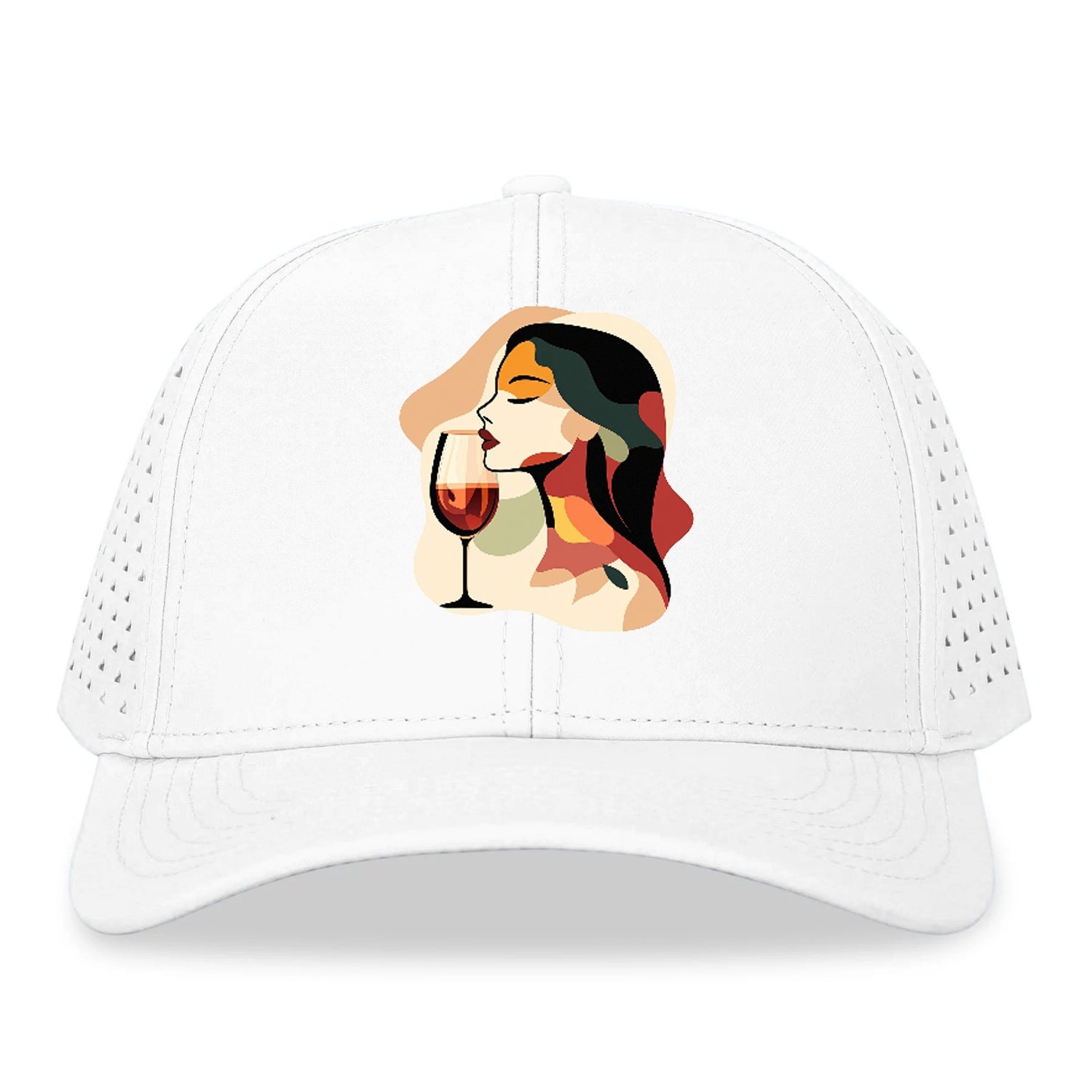 Abstract Wine Savor Hat