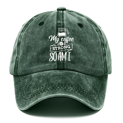 Caffeine Queen: Empowered by Strong Coffee Vibes Hat