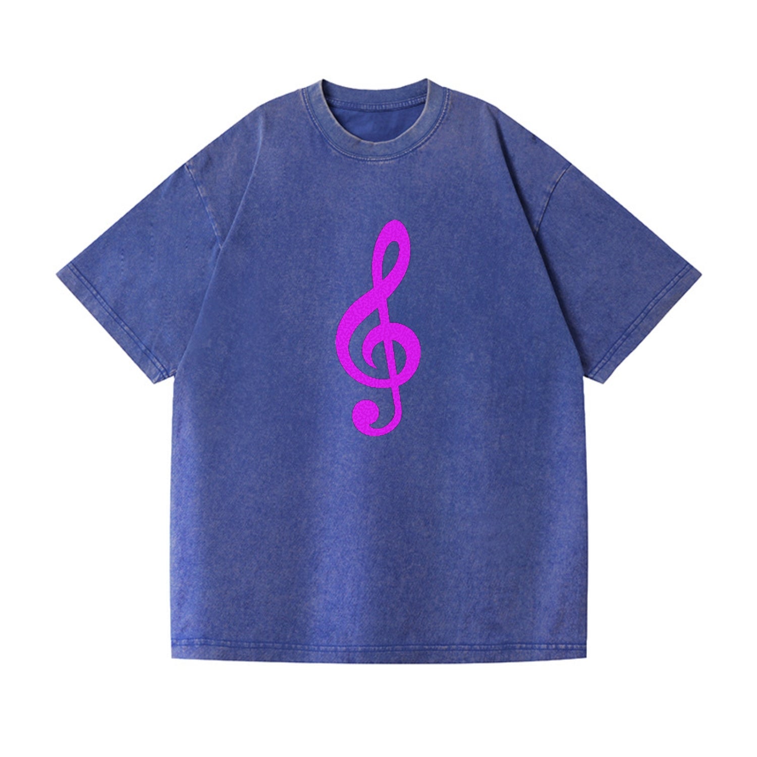 Retro 80s Music Note Purple Hat