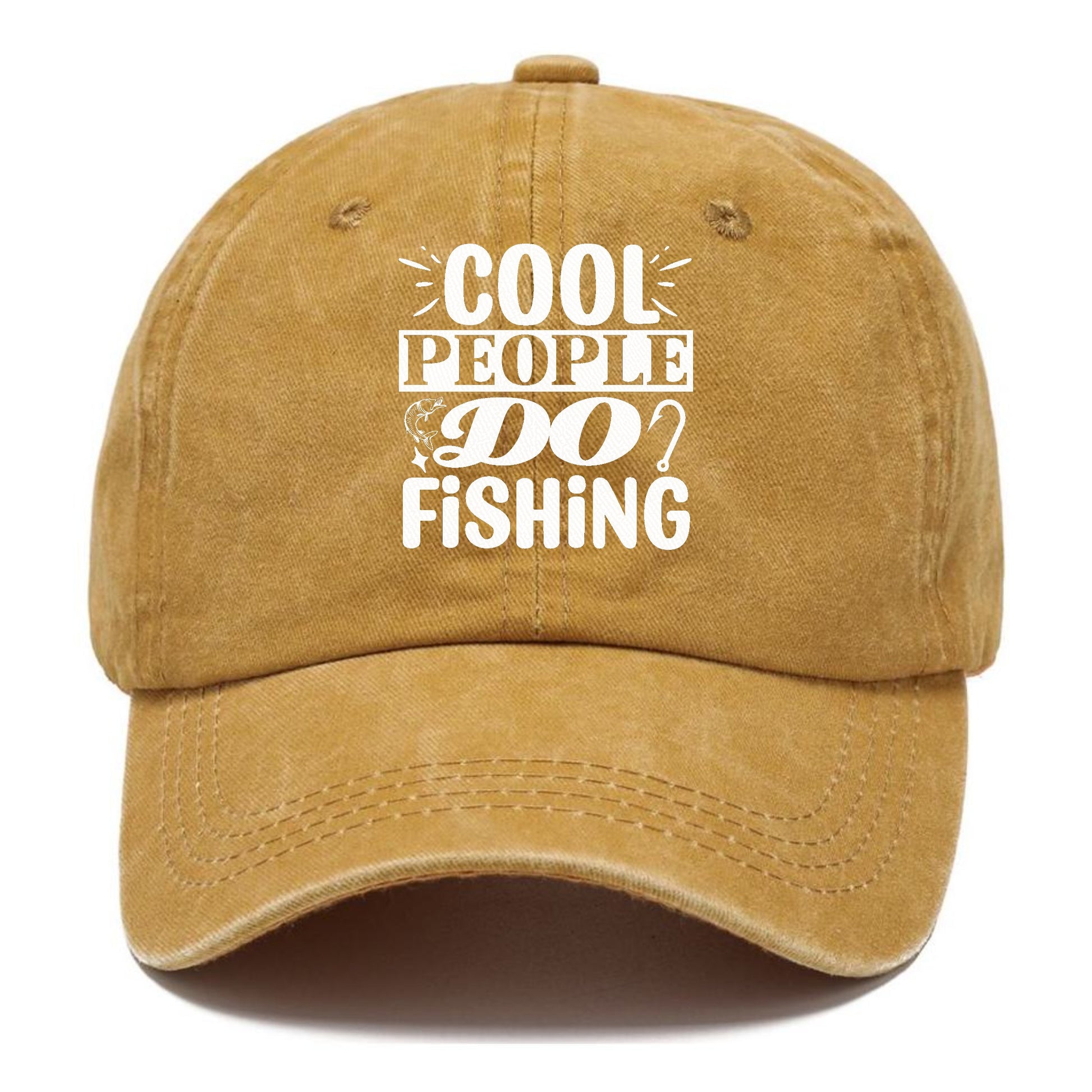 cool people do fishing Hat