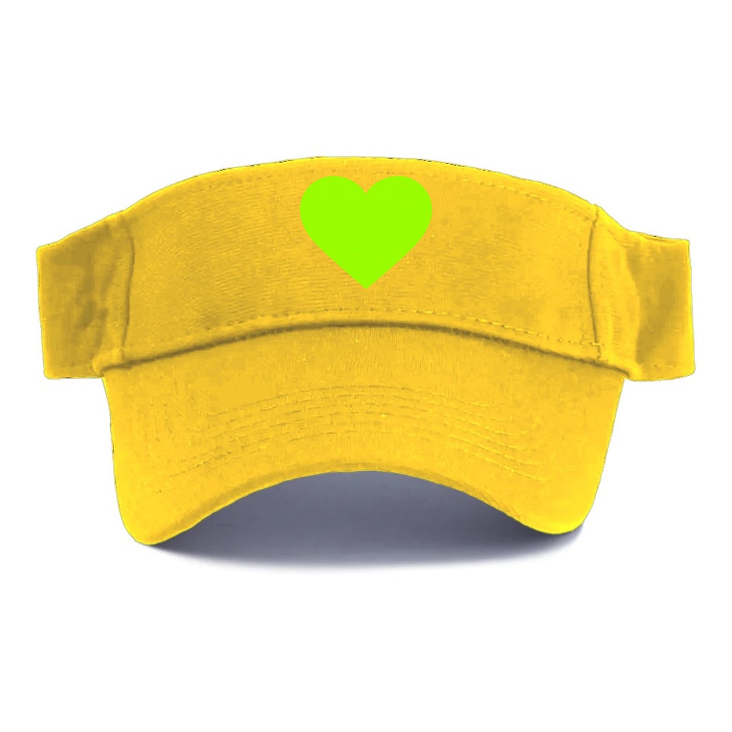 Retro 80s Heart Green Hat