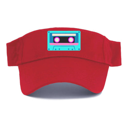 Retro 80s Cassette Blue Hat