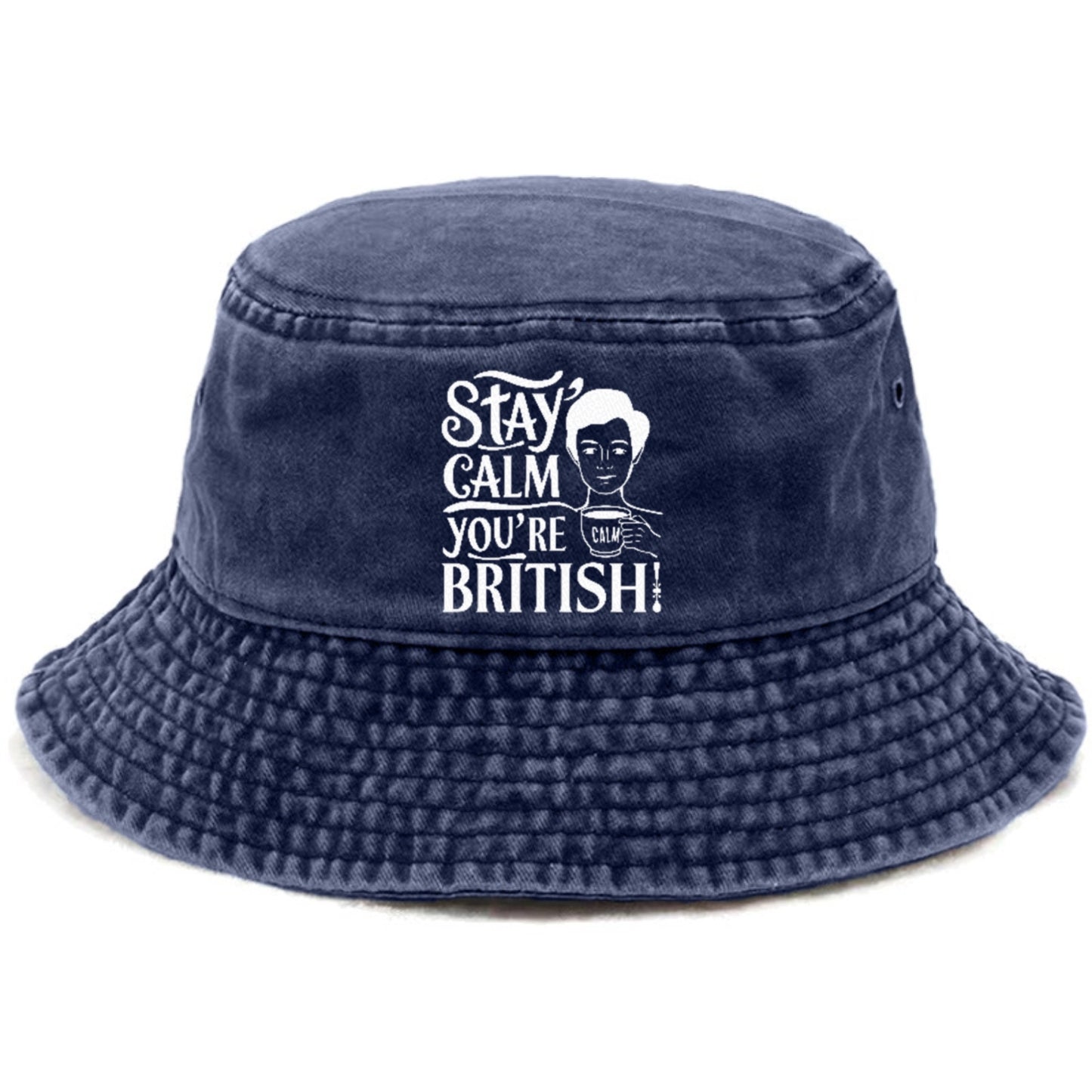 stay calm you're british Hat