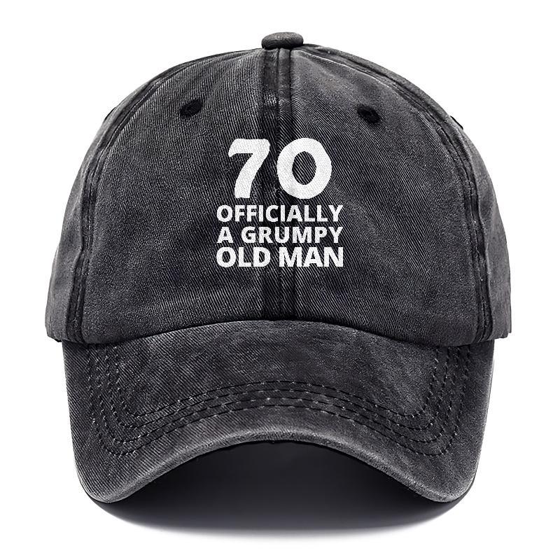 70 Officially A Grumpy Old Man Hat