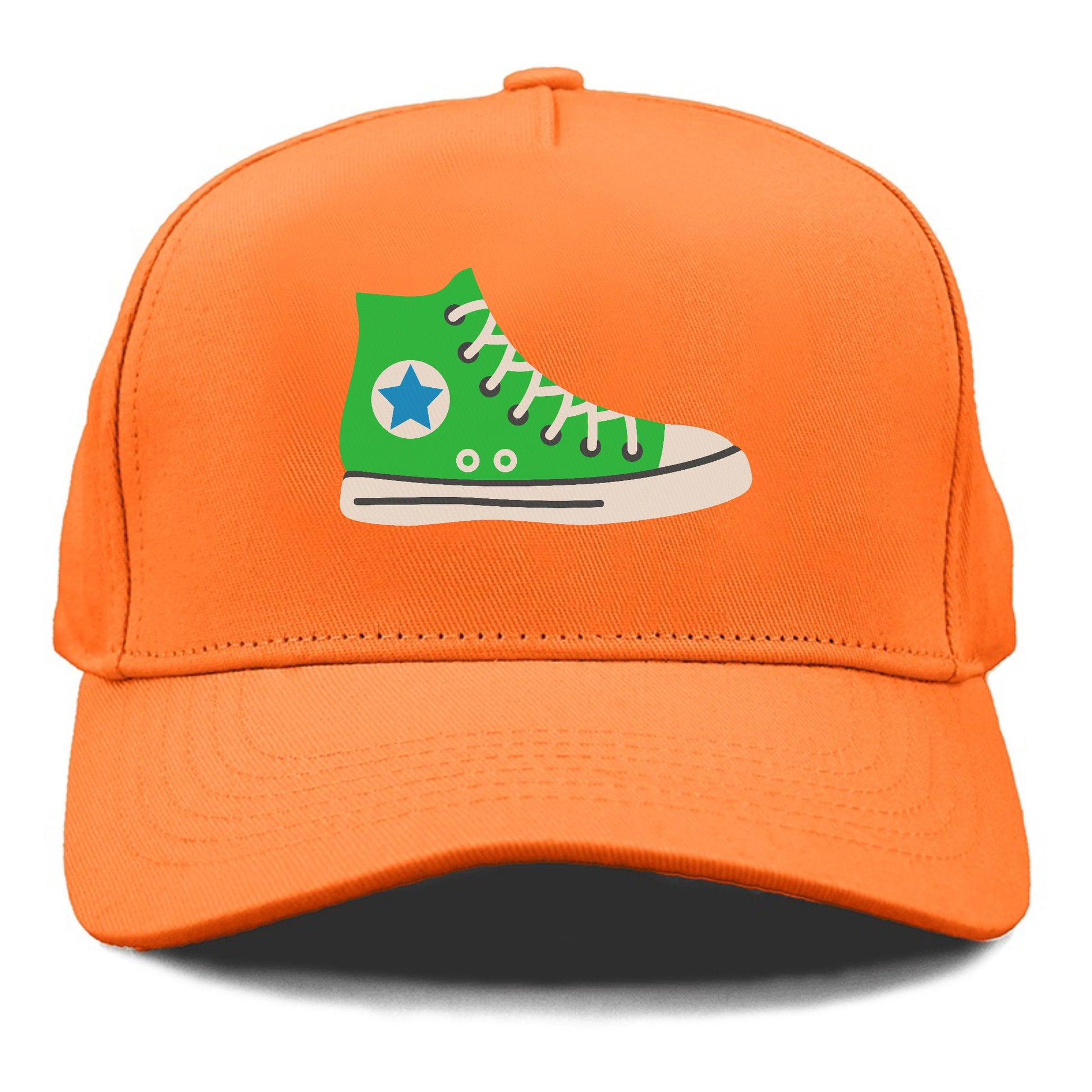 Retro 80s Converse Shoe Green Hat