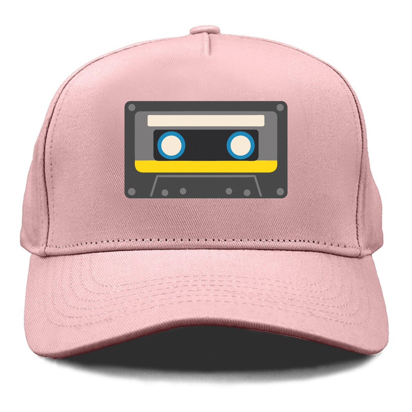 Retro 80s Cassette Black Hat