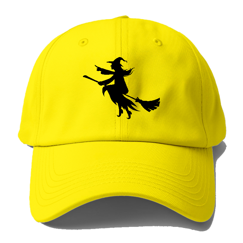 Witch On Broom 6 Hat