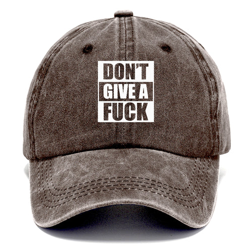 Don't' Give A Fuck Classic Cap