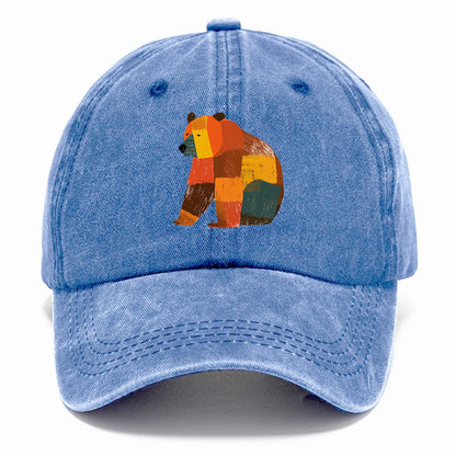 Patchwork Bear Hat