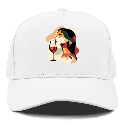 Abstract Wine Savor Hat