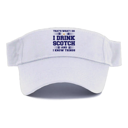 that's what i do, I drink scotch  and I know things Hat