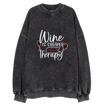 wine is cheaper than therapy Hat