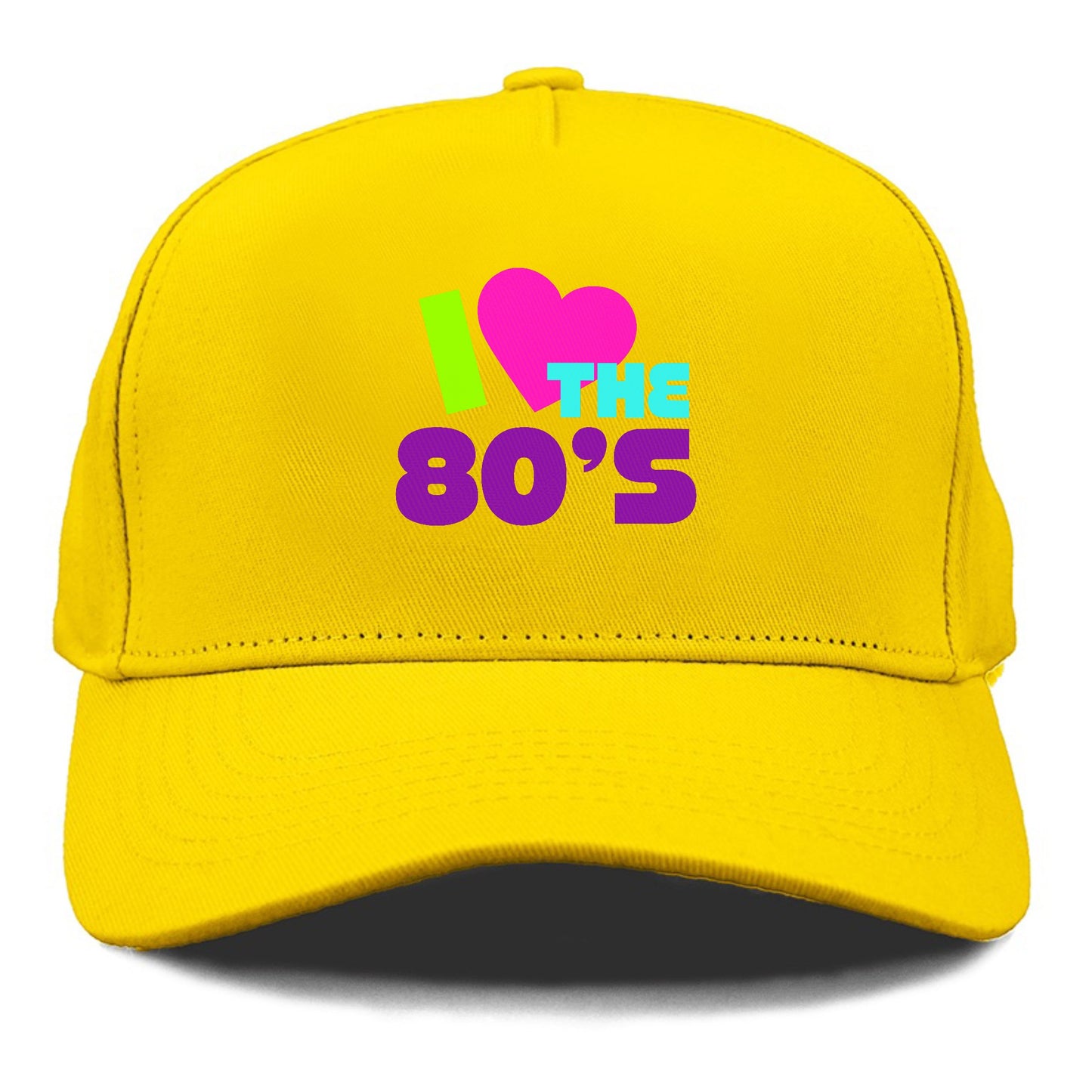 Retro 80s I Heart The 80s Hat