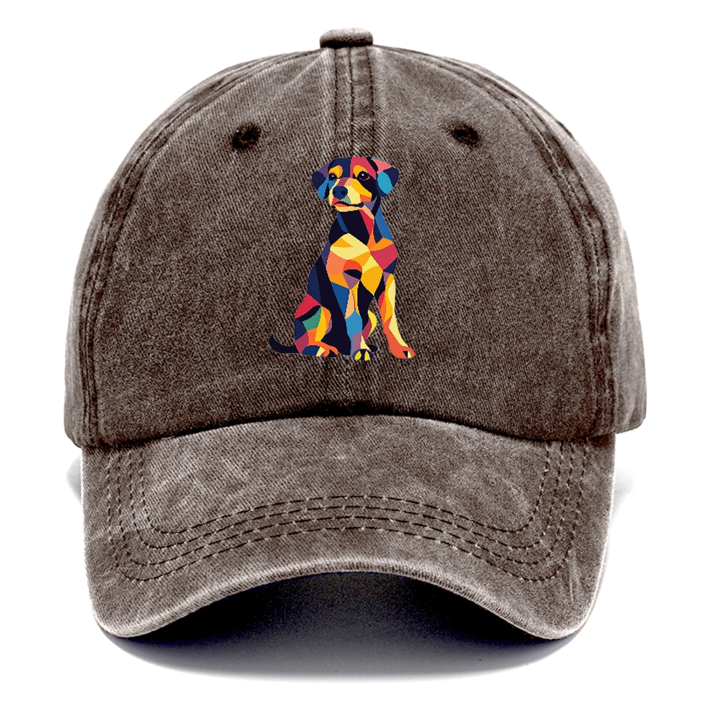 Abstract Elegance Colorful Dog Hat