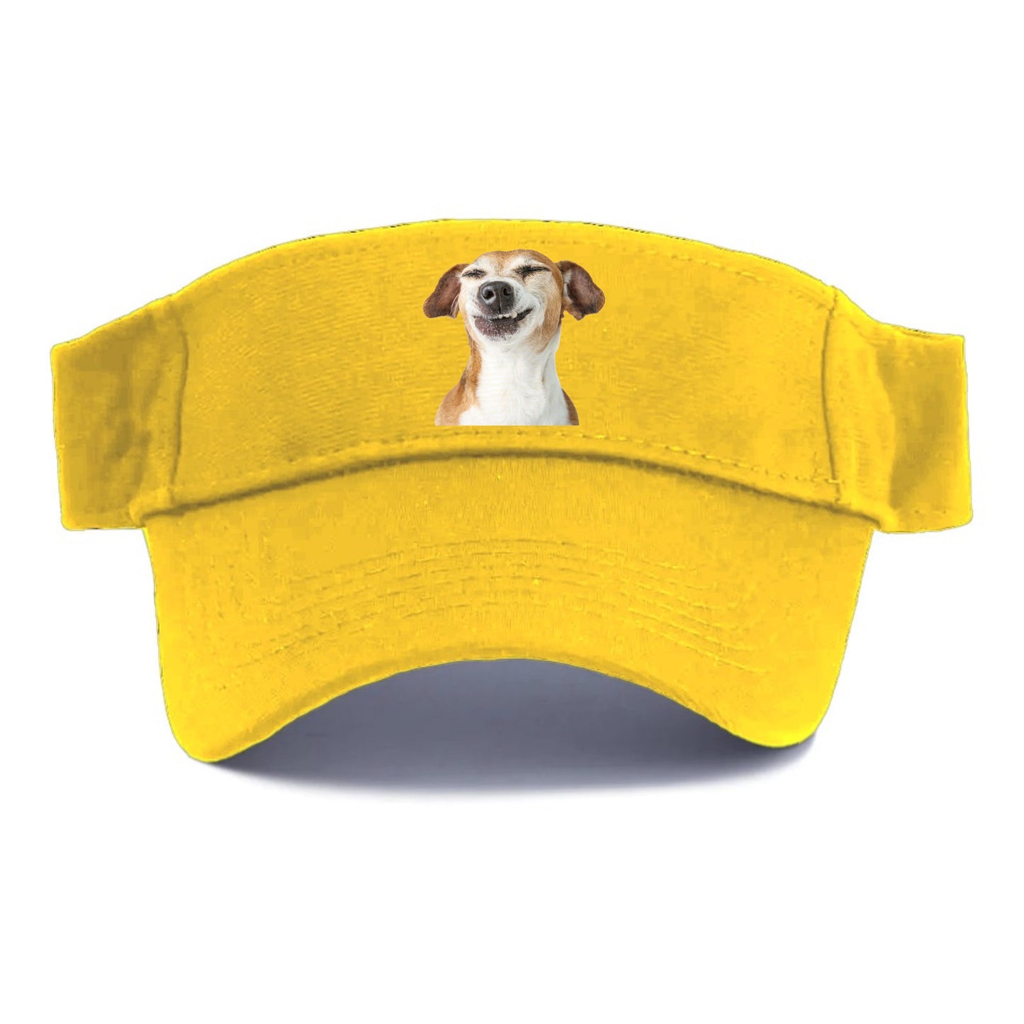 Joyful Jack Russell Terrier with a beaming, toothy smile Hat