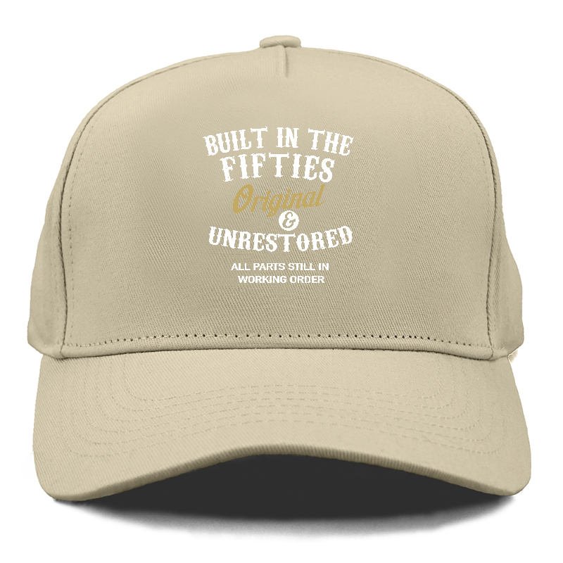 build in the fifties original unrestored all parts still in working order Hat