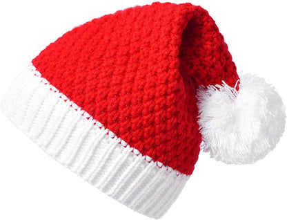 Classic Christmas Beanie: -  Festive Gift for New Year's Celebration