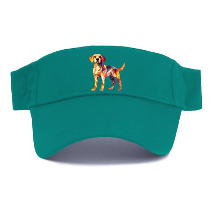 Geometric Dog Standing Hat