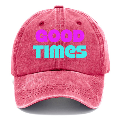 Retro 80s Good Times Hat