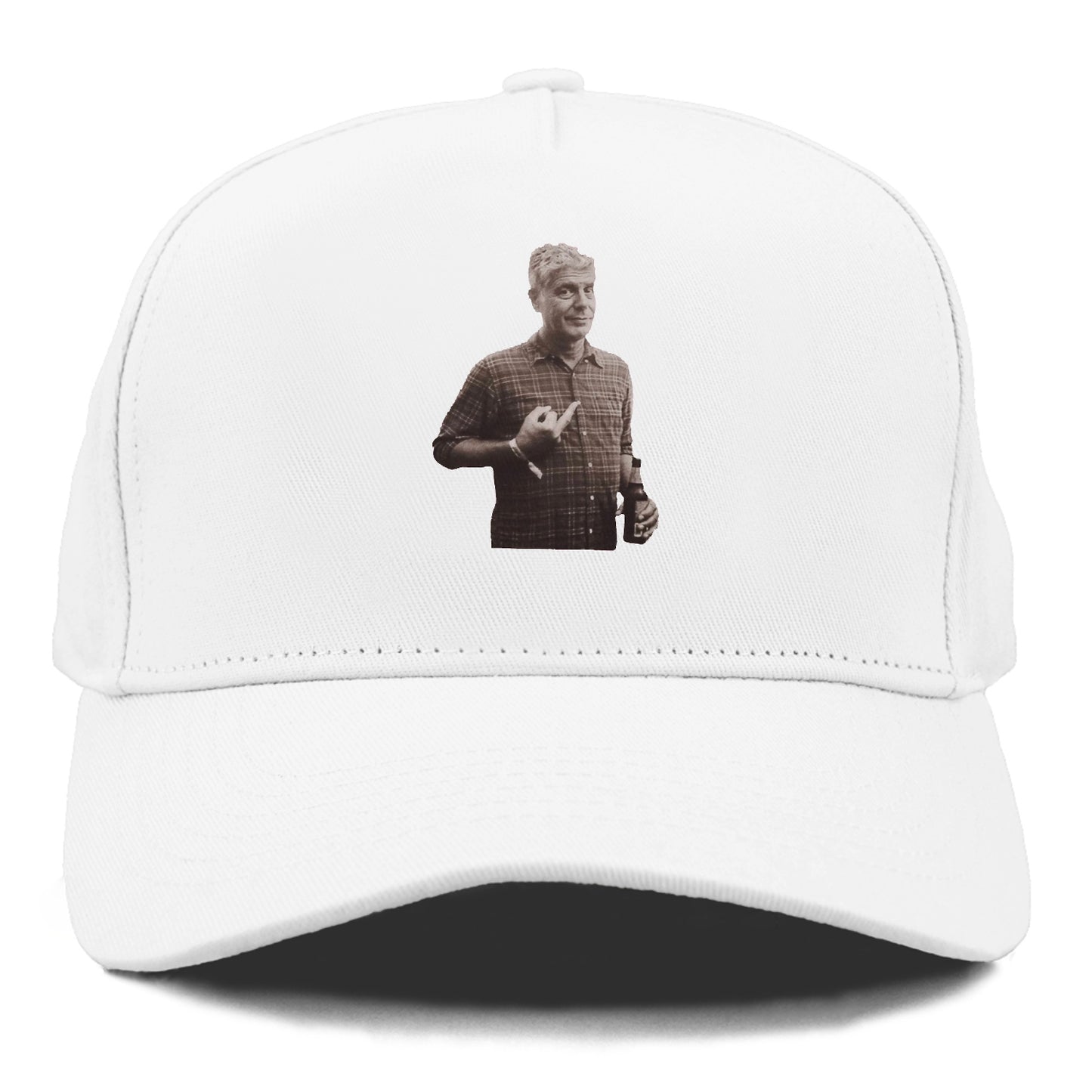 Anthony Bourdain Middle Finger 2 Hat