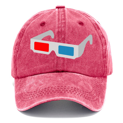 Retro 80s 3D Glasses Hat