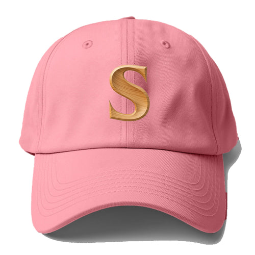 Letter S Baseball Cap For Big Heads