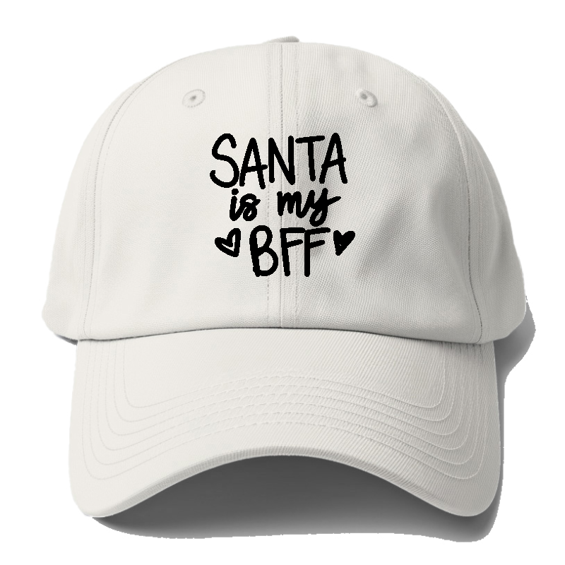 Santa is My BFF Hat